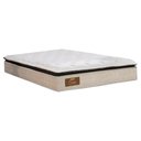 Ver imagem 4 de Cama Box Conjugado King com Colchão 193x73x203 Gazin Cr35350 Bege Marrom