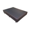 Cama Box Casal 138 Bello Box - Tecido Sintético Marrom - 2