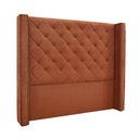 Ver imagem 1 de Cabeceira Cama Box Casal 140 Cm Vicenza Veludo Cobre S04 - D'Rossi