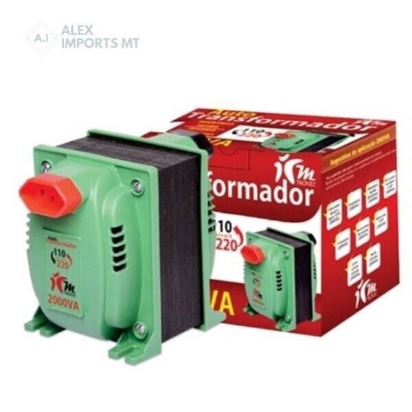 Autotransformador Ipec 2000 Va Bivolt - Mt 2000 Transformador - 2
