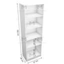 Ver imagem 6 de ARMÁRIO MULTI COMÉRCIO M19.2020.B (CLOSET, LOJA, ORGANIZA) MUNDI MOVEIS