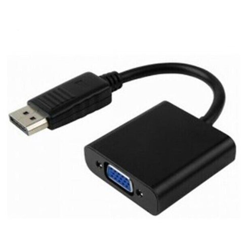 Cabo Displayport Macho X Vga-Fêmea 15,0 Centímetros Hitto Adaptador Conector