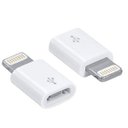 Ver imagem 1 de Adaptador Iphone 5 Macho USB-Micro 5-Fêmea 5 6 7 8 X Ipad Ipod
