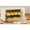 Forno Eletrico 600w 12 Litros Multifuncional Branco Bege 110v - 3