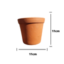 Ver imagem 5 de Kit 20un Vaso de Barro 11cm