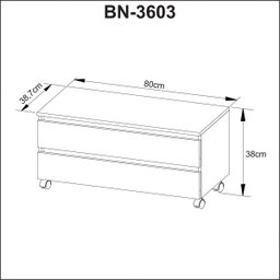 Kit Banheiro Com Cuba Inclusa Gabinete e Balcão Móvel Cor: Branco - 3