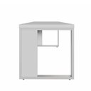 Ver imagem 3 de Mesa Escrivaninha Industrial 190cm Pés Metal Cinza F5 Office