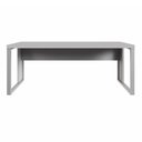 Ver imagem 2 de Mesa Escrivaninha Industrial 190cm Pés Metal Cinza F5 Office