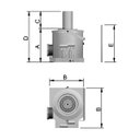 Ver imagem 4 de Macaco Hidraulico Tipo Garrafa Capacidade 32 Toneladas Cj32 - Bovenau