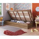 Ver imagem 2 de Cama Solteiro Box Baú Bogotá para Colchões 78x188 Cm Cb1080 Art In Móveis