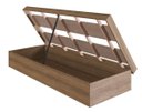 Ver imagem 6 de Cama Solteiro Box Baú Bogotá para Colchões 78x188 Cm Cb1080 Art In Móveis