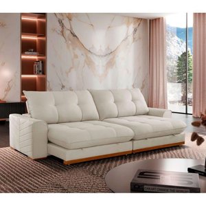 Sofá Argo Linho 02 Módulos 90 Cm B25cm Meu Sofá Online A302 Linho Branco