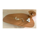 Ver imagem 3 de Kit Mesa de Centro Trendy de 160x70cm em Freijo + Lateral Organicas 51cm