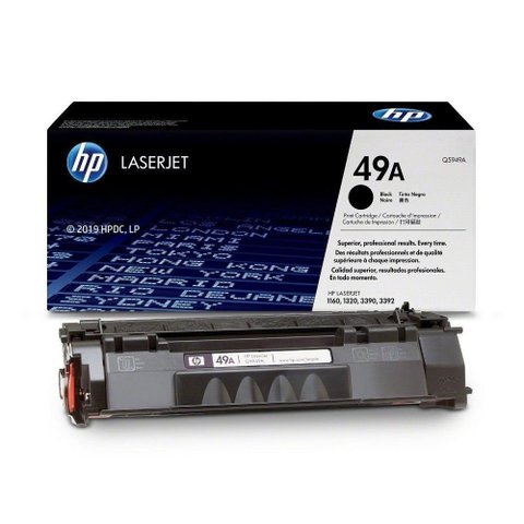 Cartucho de Toner Original Hp 49a Preto Laserjet Q5949a - 2.5k