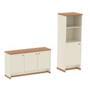 Ver imagem 5 de Conjunto Escritório Buffet e Armário Berlin - Vianossa