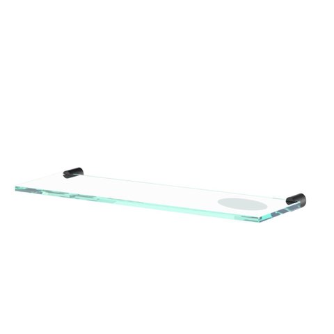 Porta Shampoo Duplo Organizador de Banheiro Orion Suporte Preto 1058or.ptfc