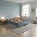 Ver imagem 1 de Base de Cama Box na Caixa Queen 156x197 Desmontável e Prática