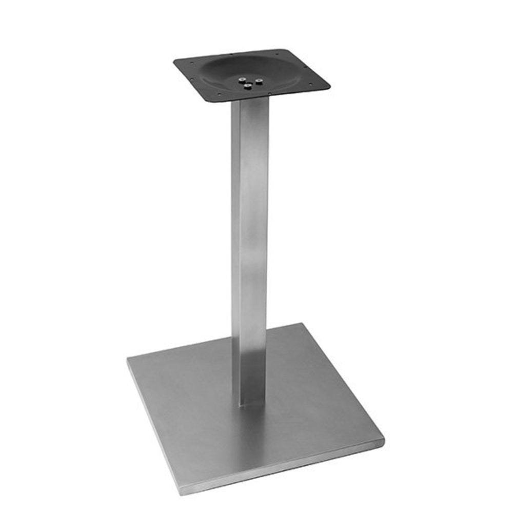 Base de Mesa Inox Quadrada 75cm - 2