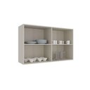 Ver imagem 2 de Armário Aéreo P/ Cozinha Amsterdam Ph 3105 C/ 2 Portas 120cm Off White - Herval