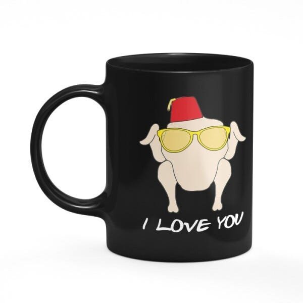 Caneca Friends Peru I Love You - Preta - 1
