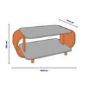 Ver imagem 3 de Mesa de Centro Floripa Off-white/naturalle - Bechara