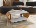 Ver imagem 2 de Mesa de Centro Floripa Off-white/naturalle - Bechara