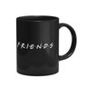 Caneca Friends Logo - Preta - 2