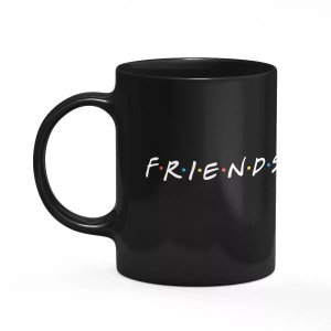 Caneca Friends Logo - Preta