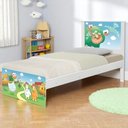 Ver imagem 1 de Cama Solteiro com Cabeceira Barcelona Fazendinha