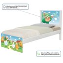 Ver imagem 3 de Cama Solteiro com Cabeceira Barcelona Fazendinha