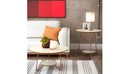Ver imagem 2 de Conjunto Mesa de Centro e Apoio Liz Off White com Freijó–Ej Móveis