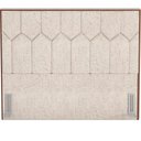 Ver imagem 5 de Cabeceira Cama Box Casal 140 cm P05 Londres Linho Bege Claro - Lyam Decor