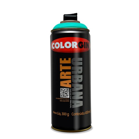 Spray Verde Mata Arte Urbana Colorgin 911