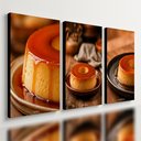 Ver imagem 1 de Kit 3 Quadro Decorativo Pudim Confeitaria Doceria Padaria 28x20cm