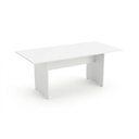 Ver imagem 2 de Mesa de Escritório para Reunião 6 Lugares 180x90cm Studio Branco