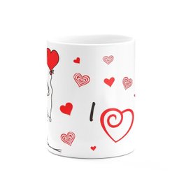 Caneca Namorados Casal Love - 2