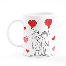 Caneca Namorados Casal Love - 1