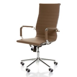 Conjunto 2 Cadeiras de Escritório Charles Eames Esteirinha Alta - Kza Bela - 1