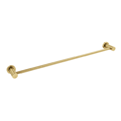 Toalheiro Porta Toalha de 60cm para Banheiro - Dourado Escovado - Dpace6513 Drop Metais