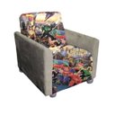 Ver imagem 2 de Poltrona Infantil Angel Liga da Justiça - Beatriz Decor