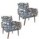 Ver imagem 2 de Kit 2 Poltrona Decorativa Liz B2