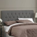 Ver imagem 1 de Cabeceira Painel Capitone Julie 1,40 Cinza – Beatriz Decor