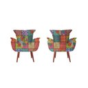 Ver imagem 1 de Poltrona Kit com 2 Opala com Estampada - Beatriz Decor