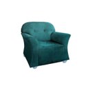 Ver imagem 1 de Poltrona Infantil Jolie Estampa Turquesa - Beatriz Decor