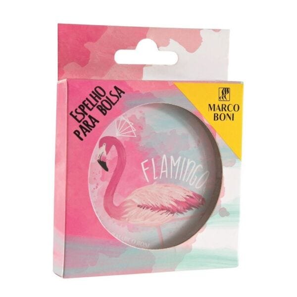 Espelho Portátil para Bolsa Flamingo - Marco Boni - 2