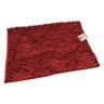 Tapete Chenille Bene Casa Microfibra 50x70cm - Vermelho - 1