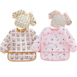 Babador Manga Longa Blw Kit 2unds - Flamingo e Ursinho Baby - 7