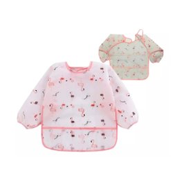Babador Manga Longa Blw Kit 2unds - Flamingo e Ursinho Baby - 8
