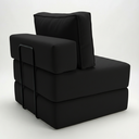 Ver mais imagens de Poltrona Cama na Caixa 90 cm Versa Bouclê B05 - D'Rossi