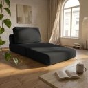 Ver imagem 3 de Poltrona Cama na Caixa 90 cm Versa Bouclê B05 - D'Rossi